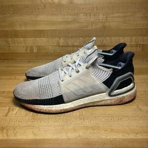 Adidas Ultra Boost 19 Running Shoes White Black Panda Oreo B37707 Size 11.5